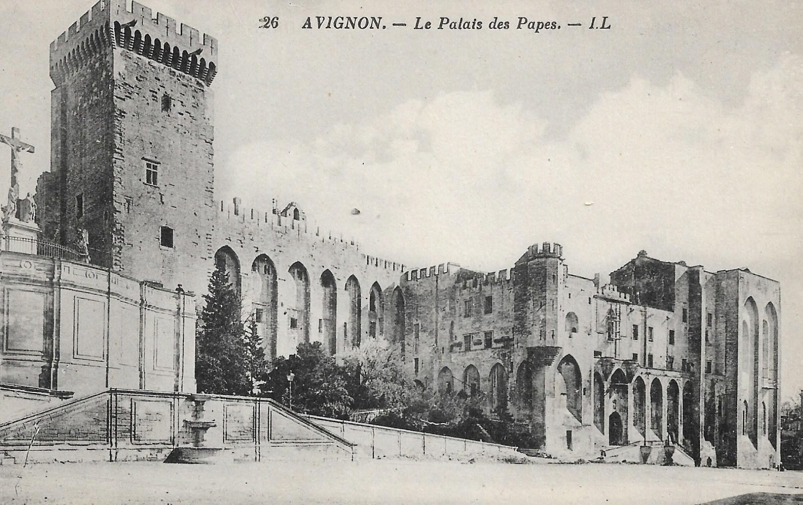 /France/FR_place_1903-1938_AVIGNON. Le Palais des Papes.jpg